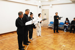 写真:「女の一生」公開稽古