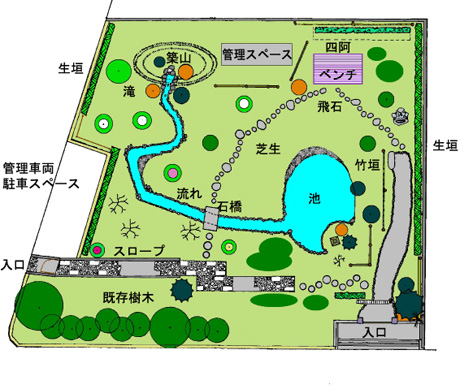 庭園マップ