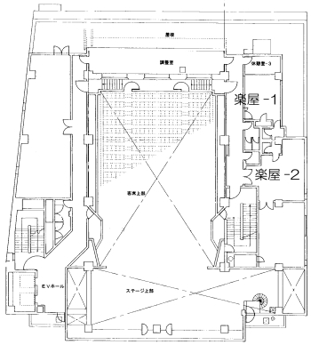 3階（区民ホール） 平面図
