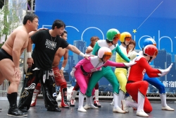 写真:新宿エコレンジャーショー