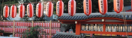 善國寺(毘沙門天)の風景