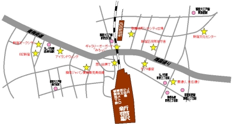 画像:新宿文化ロードイベントマップ