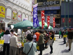 写真：にぎわう会場