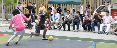 写真：試合の様子