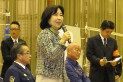 写真:中山区長のあいさつ