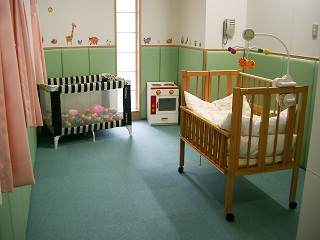 障害幼児一時保育室。