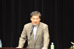 写真：関川さんの講演