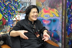 写真:河口洋一郎教授も出演