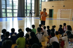 写真:宮崎選手の講習