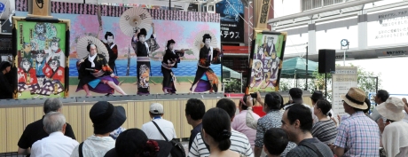 写真：地歌舞伎の上演