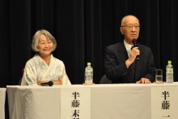 写真:半藤末利子さん、半藤一利さん