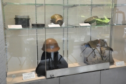 画像：新宿歴史博物館での平和展