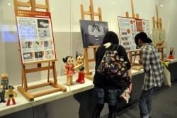 画像：企画展示室の展示