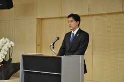 写真:開設記念式典