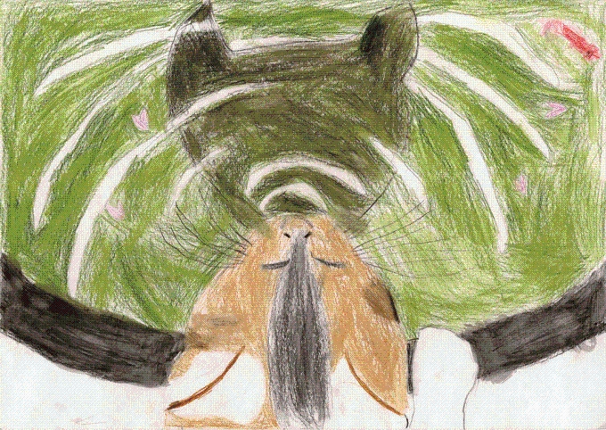 絵画小学生低学年の部 最優秀賞 画像
