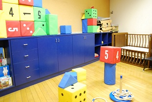 児童遊戯室の写真