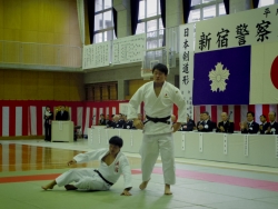写真：リオオリンピック柔道男子100㎏超級原沢選手の模範演技
