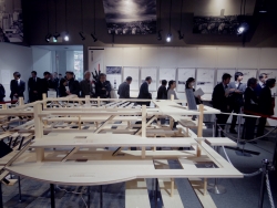 写真：新宿駅の構造模型