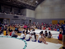 写真：わんぱく相撲大会会場