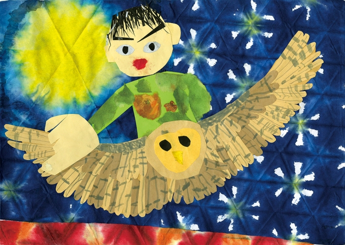 絵画小学生低学年の部 最優秀賞 画像