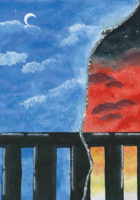 絵画小学生高学年の部 最優秀賞画像