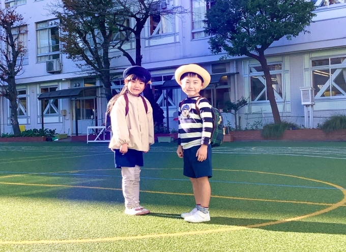 津久戸幼稚園の園服です画像