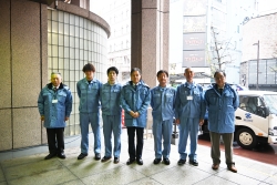 出発式の様子