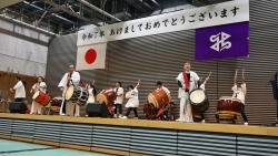 太鼓の演奏