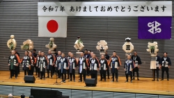 木遣りの様子