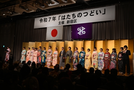 晴れ着事業参加者