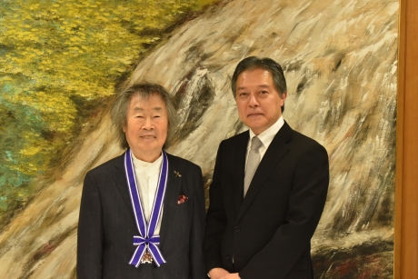 小林研一郎さんと区長