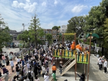 西坂公園　オープニングの様子