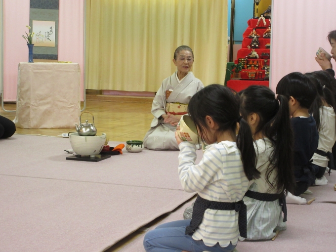 お茶体験画像