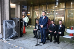 区長のあいさつ