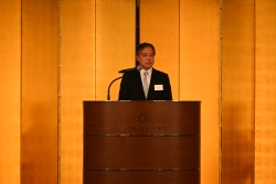 区長挨拶の様子