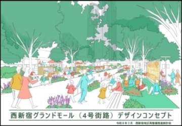 西新宿グランドモールデザインコンセプト_表紙