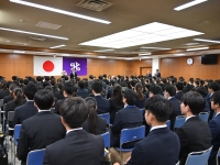 写真[2]：入区歓迎式の様子