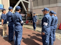写真[1]：出発式の様子