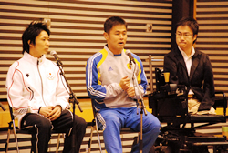 写真:米田さん、小倉さん、乙武さん