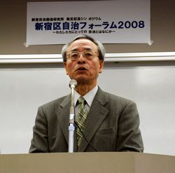 写真:大森教授