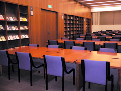 写真:読書室の様子