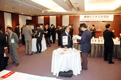 写真：昨年のビジネス交流会