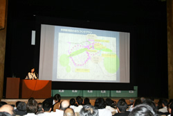 写真:にぎわい先導都市「新宿」を語るシンポジウム