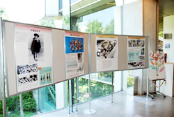 写真:新宿歴史博物館の平和展
