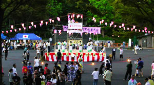 一昨年の盆踊り大会の様子