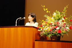 写真:中山区長のあいさつ