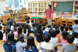 写真：子ども向けプログラムの様子