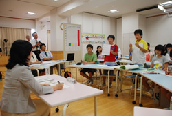 写真:子どもたちの発表