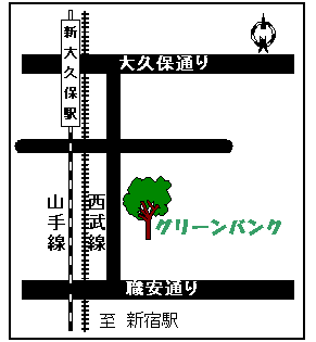 グリーンバンクの場所