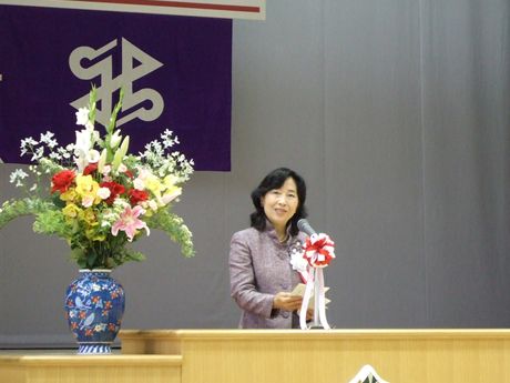 新宿中学校新校舎落成式典の様子